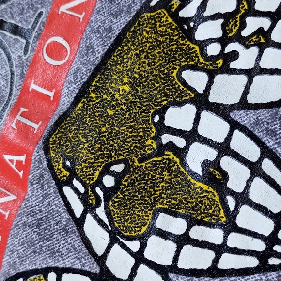 Vintage 90s Brooks Intonational Graphic Crew Neck Sweater - Picture 8 of 9